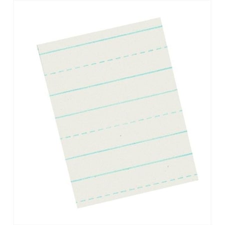 School Smart School Smart 085214 Skip A Line Writing Paper For Grade 3 & 4; White 85214
